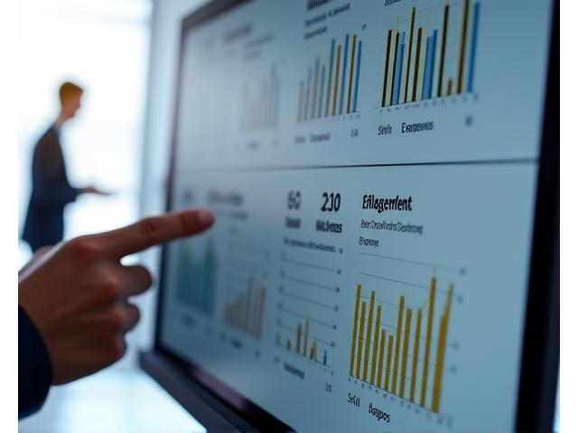 Interaktives Dashboard mit Echtzeit-Lernanalysen und Performance-Metriken