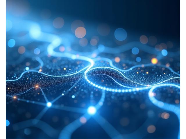 Futuristischer KI-Assistent, der Lernende in einer dynamischen digitalen Umgebung unterstützt